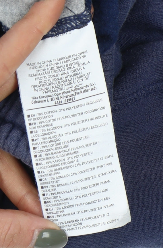 Nike Men's Blue Joggers M - Comfortable Sportswear