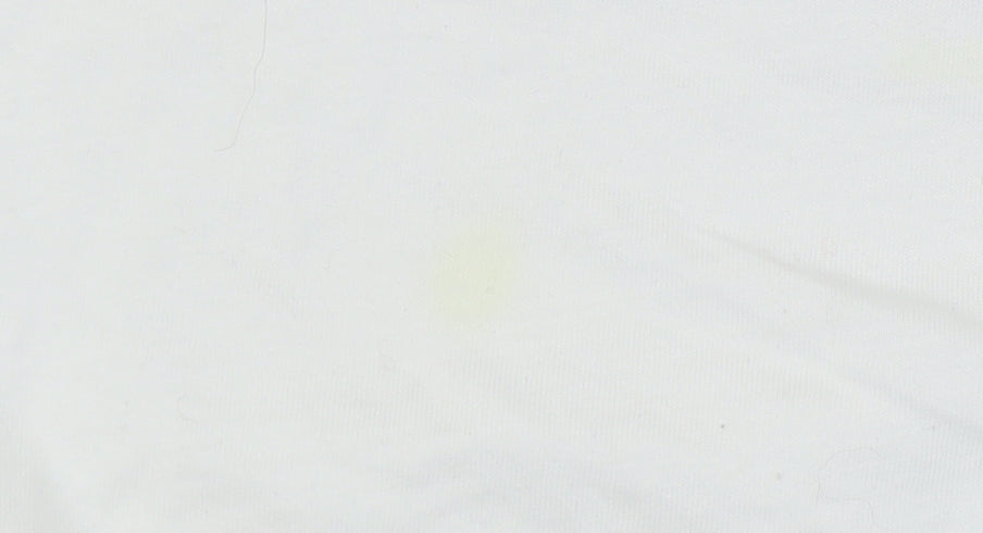 Barbie Women’s White Ringer T-Shirt Size XL