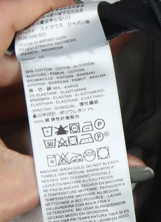 Levi's Men's Black Straight Jeans Size 36