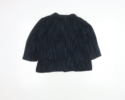 Womens UK Size M Marks and Spencer Black Cardigan Jumper