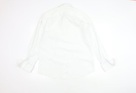 Taylor & Wright Men's Formal White Dress Shirt Size 15