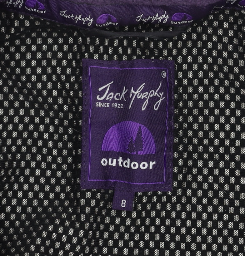 Womens UK Size 8 Jack Murphy Purple Basic Jacket