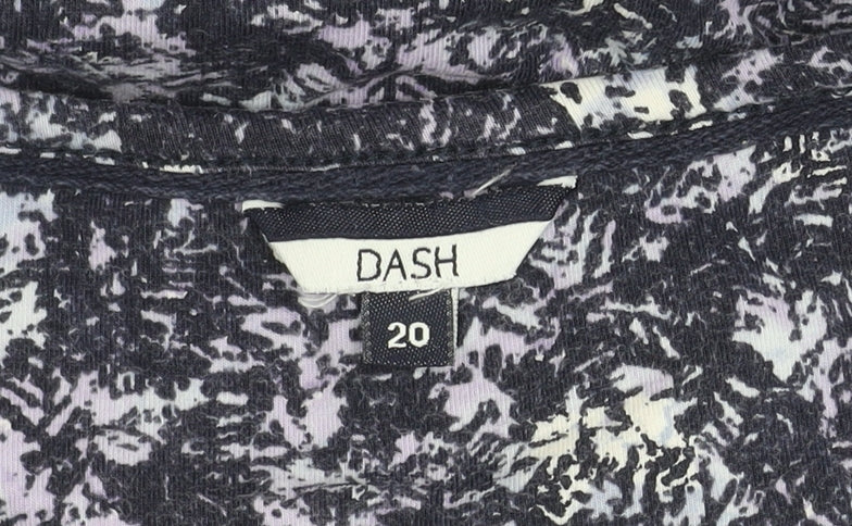 Womens UK Size 20 DASH Multicoloured T-Shirt