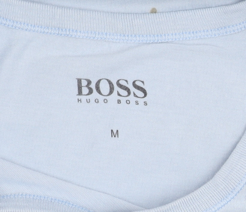Unisex Adults UK Size M HUGO BOSS Blue T-Shirt