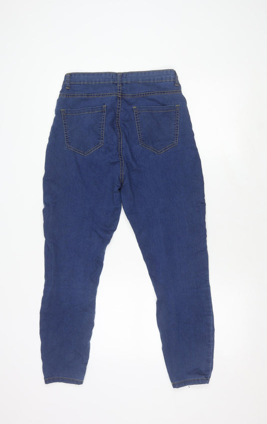 Boohoo Women's Blue Denim Jeans Size 12