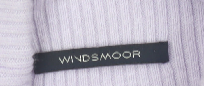 Womens UK Size L Windsmoor Purple Tunic Jumper