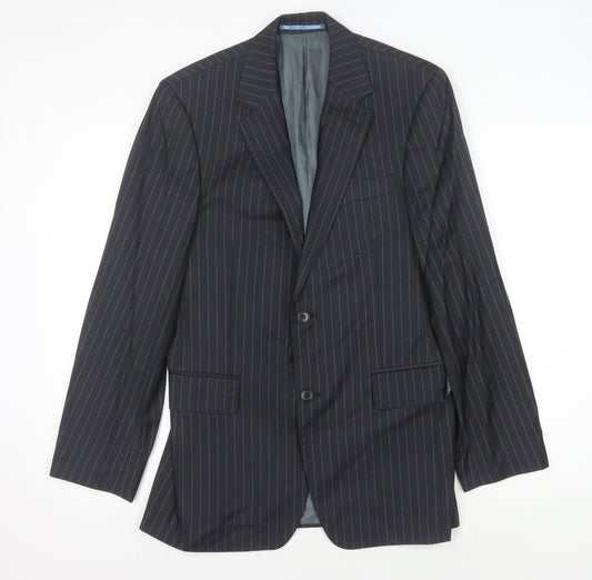 Mens UK Size 38 Austin Reed Regular Grey Suit Jacket