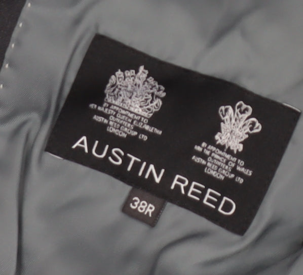 Austin Reed Men's Grey Striped Jacket 38 R Business