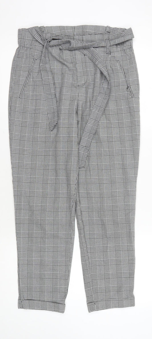 Womens UK Size 5 Zara Multicoloured Trousers