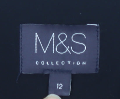 Marks and Spencer Women's Black Blazer, Size 12