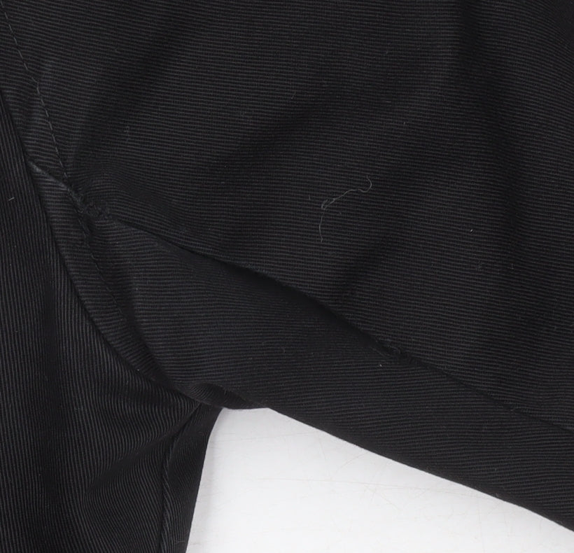 ASOS Men's Black M Jacket, Stand-Up Collar, Casual