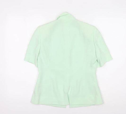 Country Casuals Green Petite Blazer Women Size 8