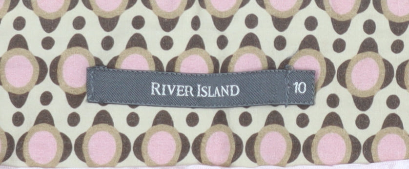 Womens UK Size 10 River Island A-Line No Data Skirt