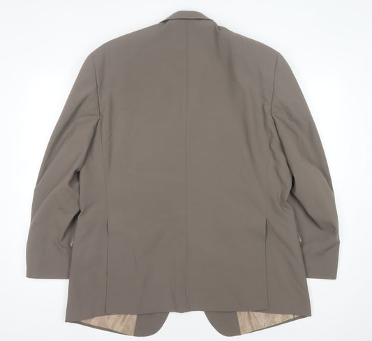 Mens UK Size 44 Greenwoods Regular Brown Suit Jacket