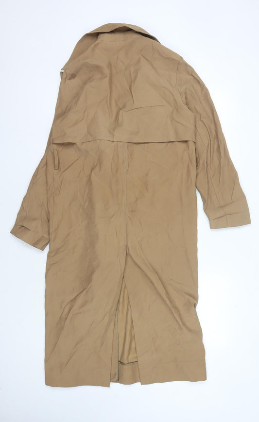 MNG Women's Beige Trench Coat XS