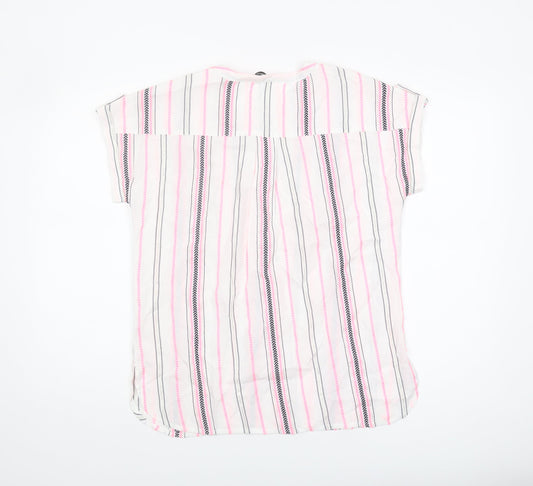Womens UK Size 12 Roman Multicoloured Blouse