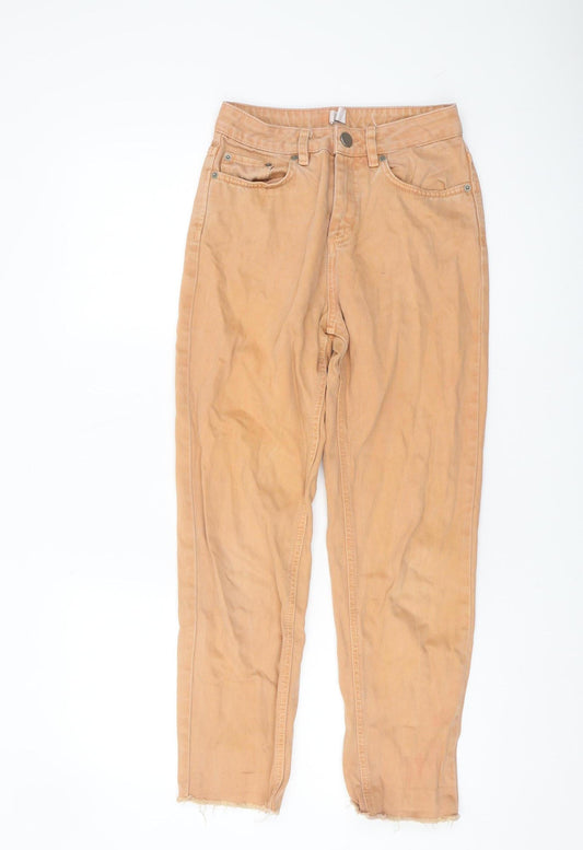 Additional front view of ASOS Women's Beige Denim Jeans -, size 26