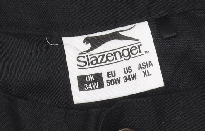 Slazenger Men's Black XL Casual Shorts