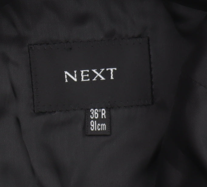 Mens UK Size 36 NEXT Regular Black Suit Jacket