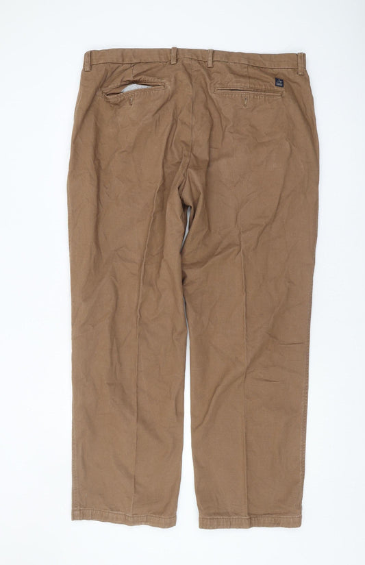 Samuel Windsor Men's Brown Chino Trousers 40R