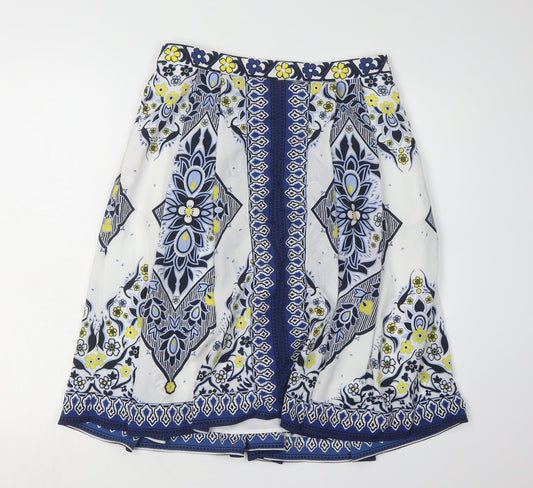 Banana Republic Women's A-Line Multicoloured Skirt Size 4