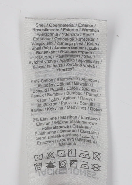 Jack & Jones Men's Black Skinny Jeans Size 30