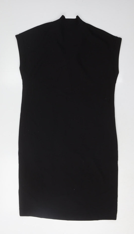 Jaeger Women's Black Sleeveless Dress Size 8