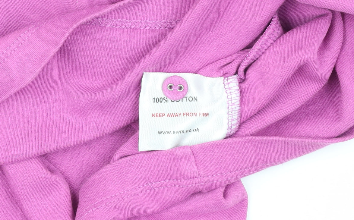 Womens UK Size S Isle Pink Basic Polo