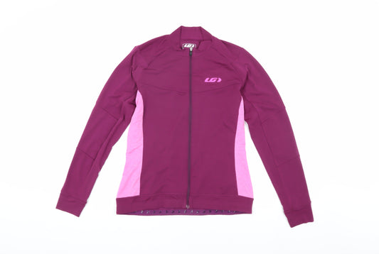 Additional front view of Louis Garneau Women's Purple Cycling Jacket M