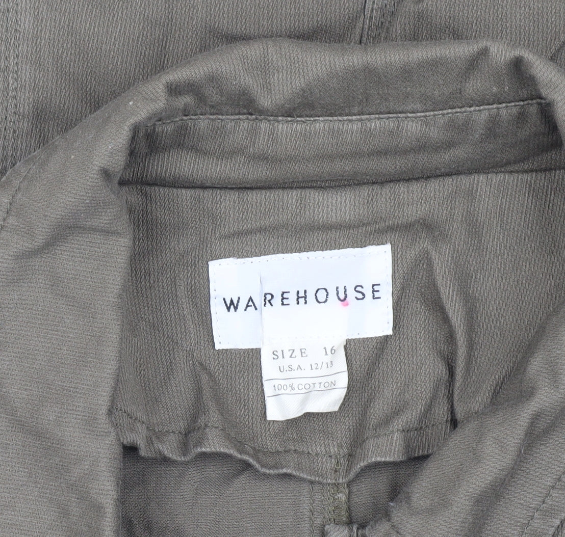 Womens UK Size 16 Warehouse Brown