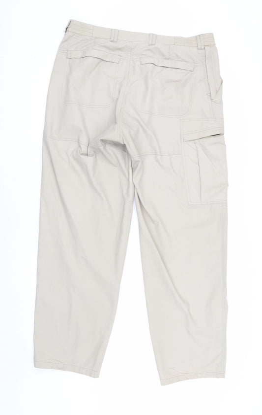 Craghoppers Men's Beige Cargo Trousers Size 34