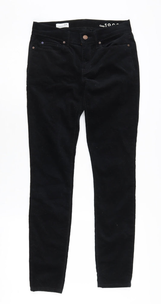 Womens UK Size 4 Gap Jegging Black Jeans