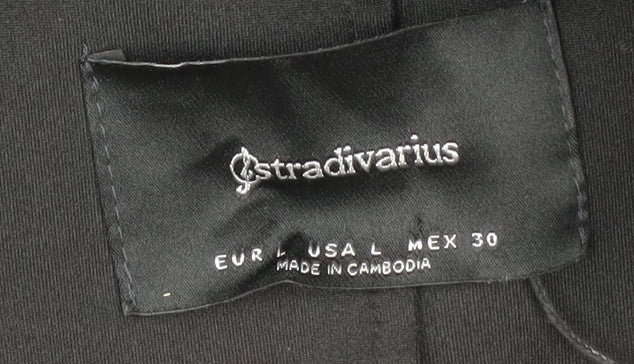 Womens UK Size 12 Stradivarius Black