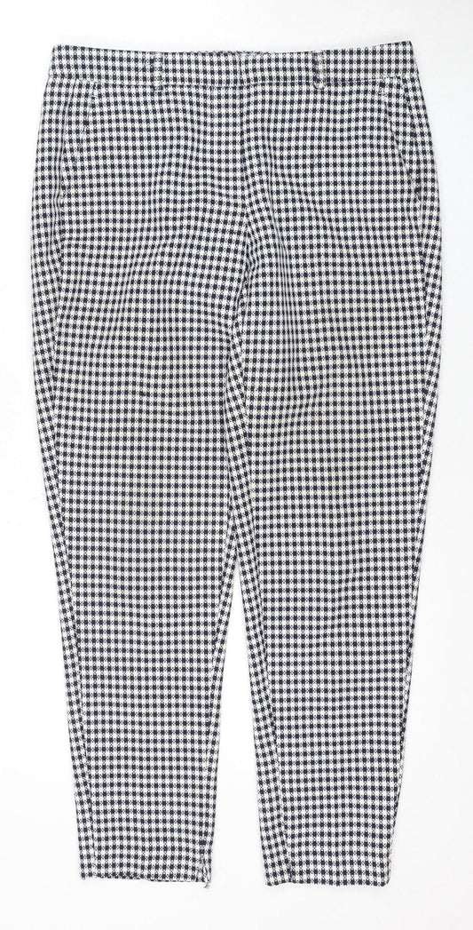 Womens UK Size 10 Dorothy Perkins Regular Fit Multicoloured Trousers