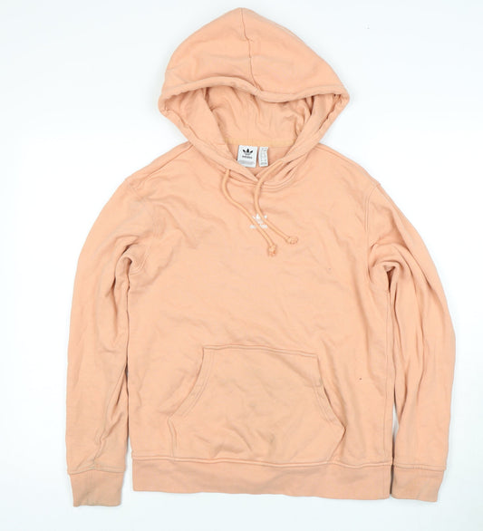 Additional front view of Adidas Women's Peach Pullover Hoodie, size 8
