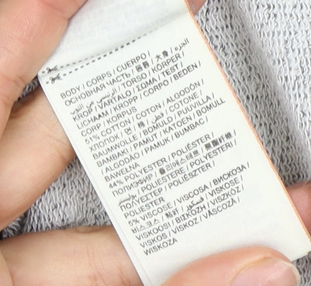 SuperDry Women's Grey Hoodie M - Lightweight Casual