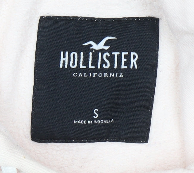 Hollister Women's Pink Pullover Hoodie Size S