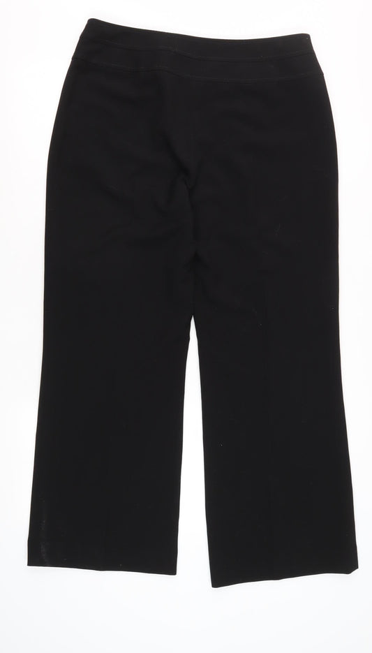 Womens UK Size 14 Debenhams Black Trousers
