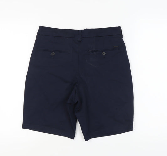 Marks and Spencer Men's Blue Chino Shorts M