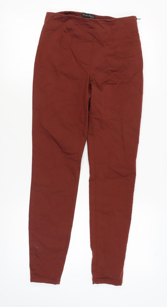 Womens UK Size 10 Phase Eight Slim Fit Brown Trousers