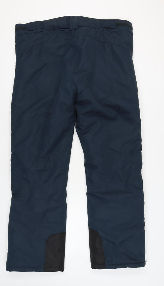 Crane Men's Blue XL Ski Snow Pants Waterproof