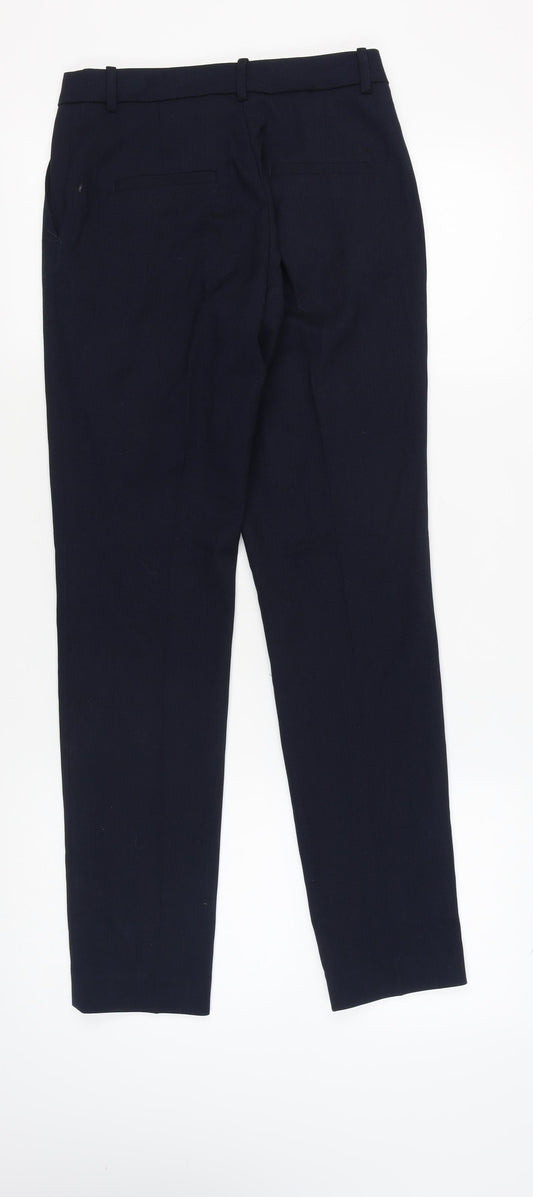 Womens UK Size 6 H&M Slim Fit Business Workwear Black Trousers