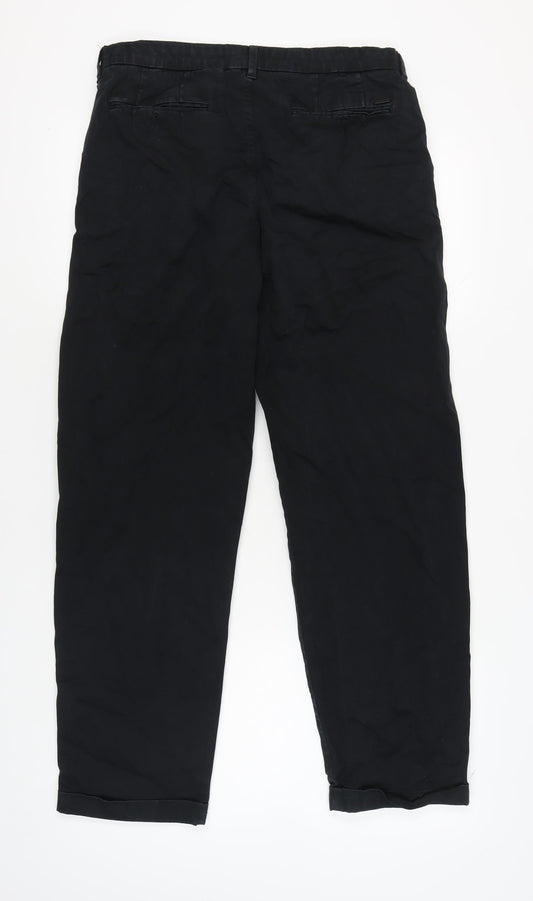 Marks and Spencer Black Men's Trousers, 32 in Waist