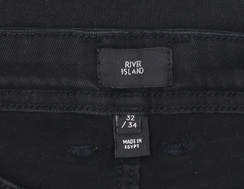 River Island Women's Black Skinny Jeans L