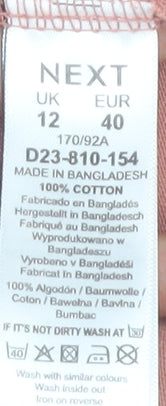 Next Women's Pink Shift Dress Size 12 with Pockets