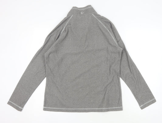 Regatta Women's Grey Henley Sweatshirt Size 14