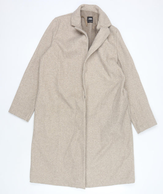 Womens UK Size L Zara Beige