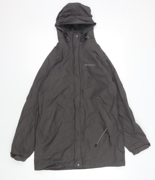 Womens UK Size 8 Sprayway Grey Rain Coat