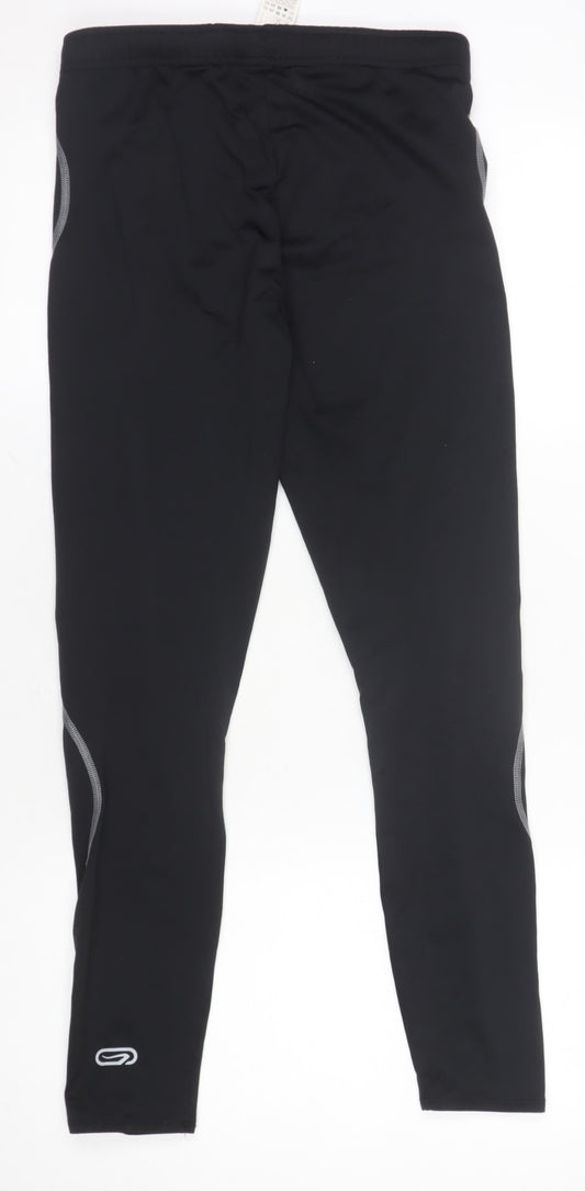 Decathlon Men's Black Compression Leggings S