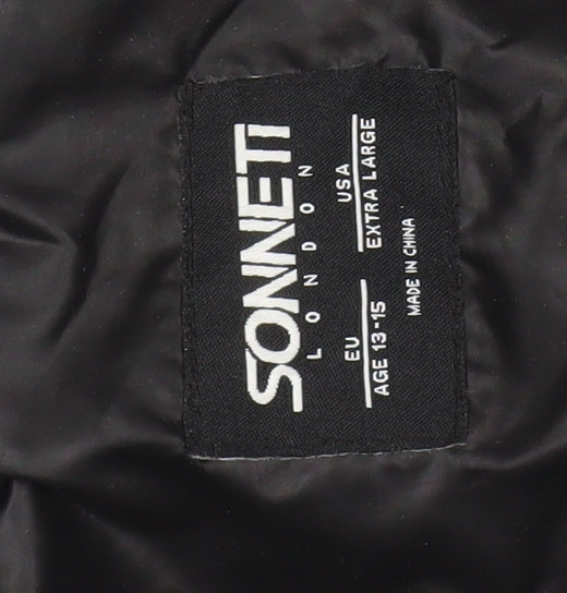 Teens UK Size XL Sonneti Grey Puffer Jacket